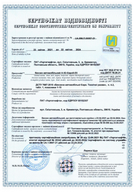 Паливо ⚡ Мережа АЗК GTS